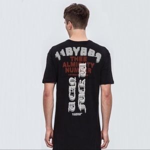 11 By Boris Bidjan Saberi Almighty Number Tee 🖕🖕